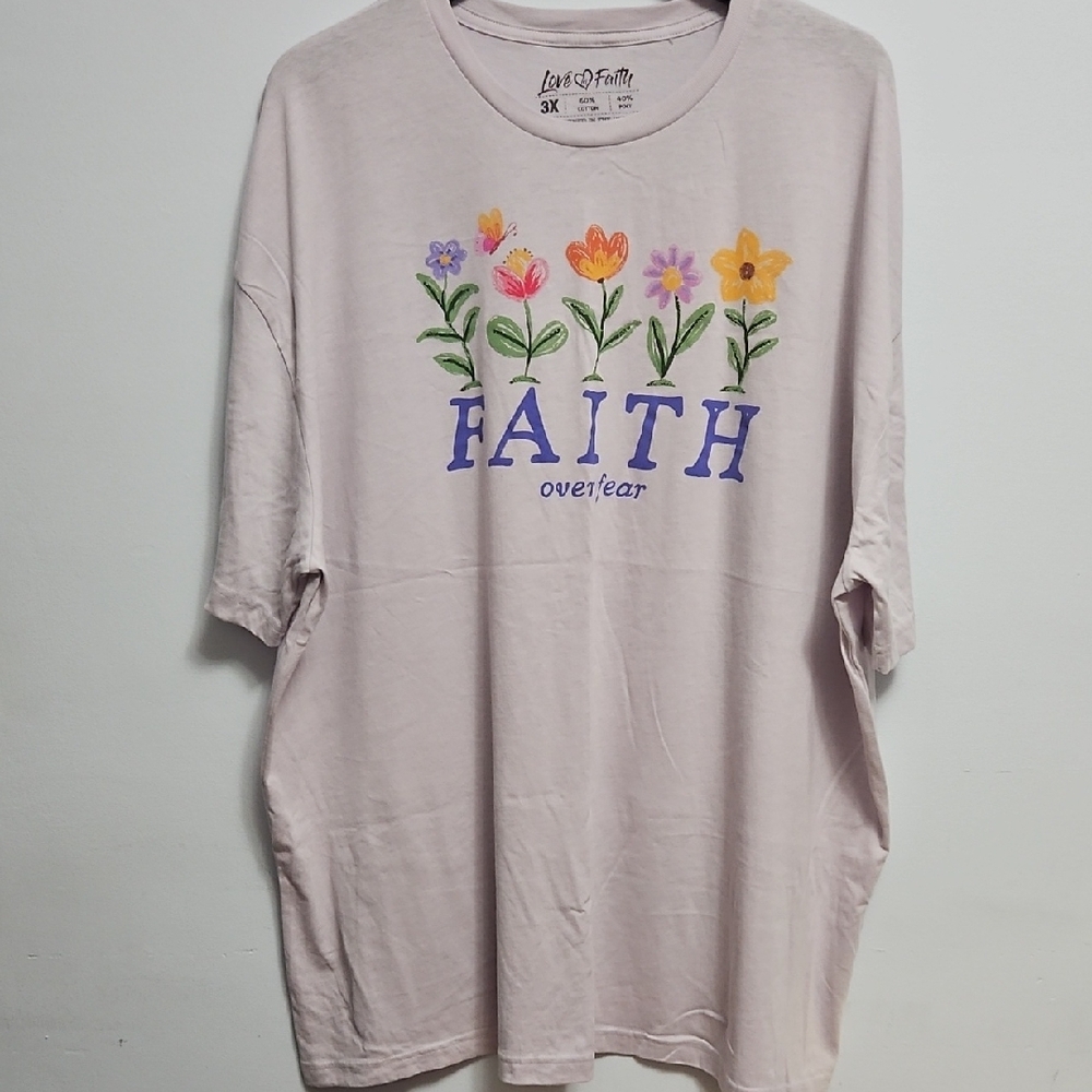 Inspirational T-shirt 3x